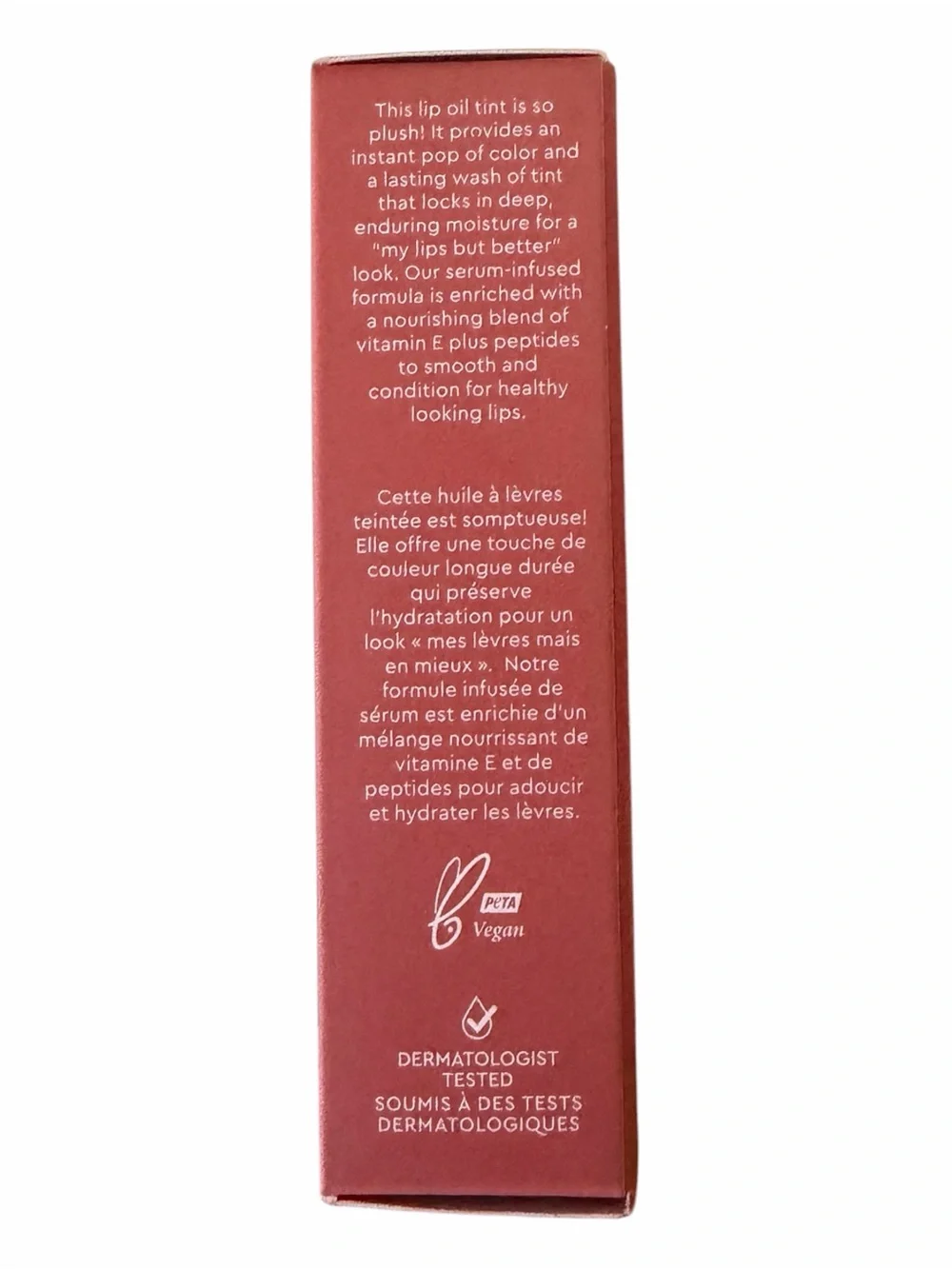 Florence by Mills Stay Plush Serum-Infused Lip Oil Tint – Coconut Colada